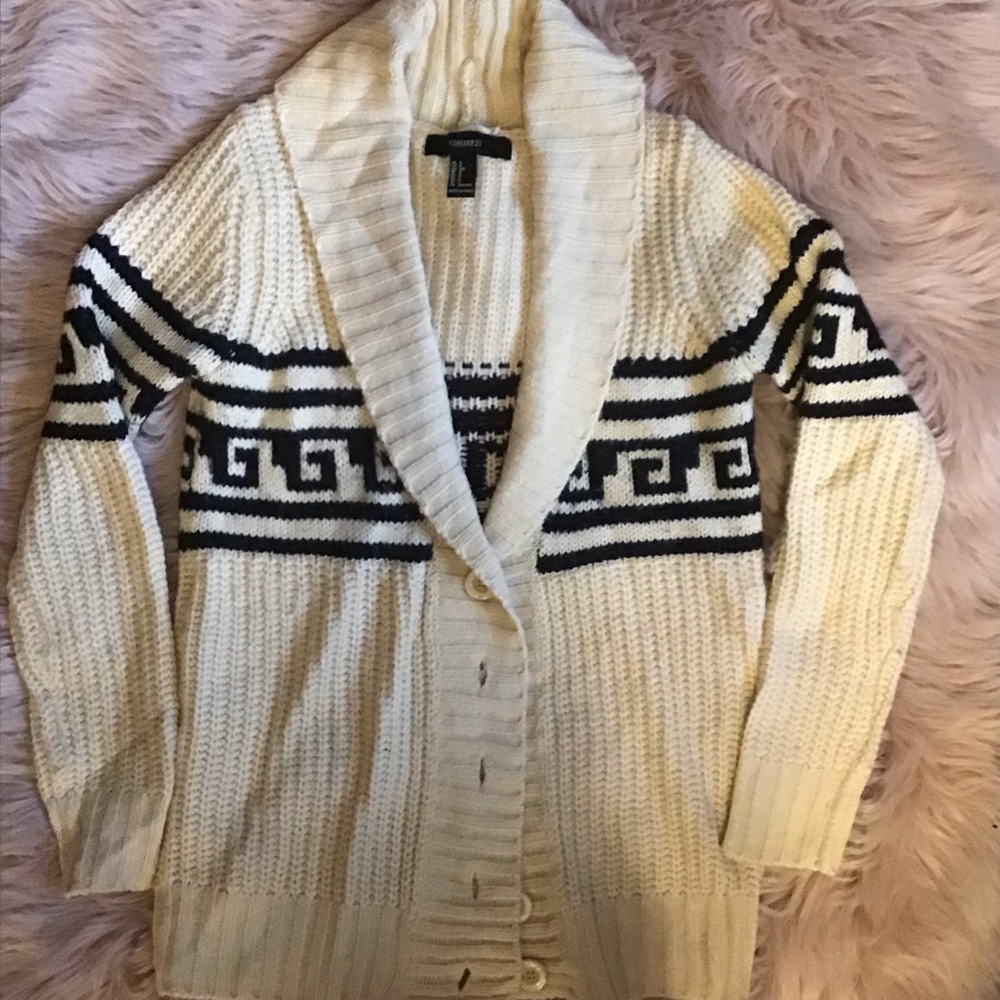 Vintage looking cardigan